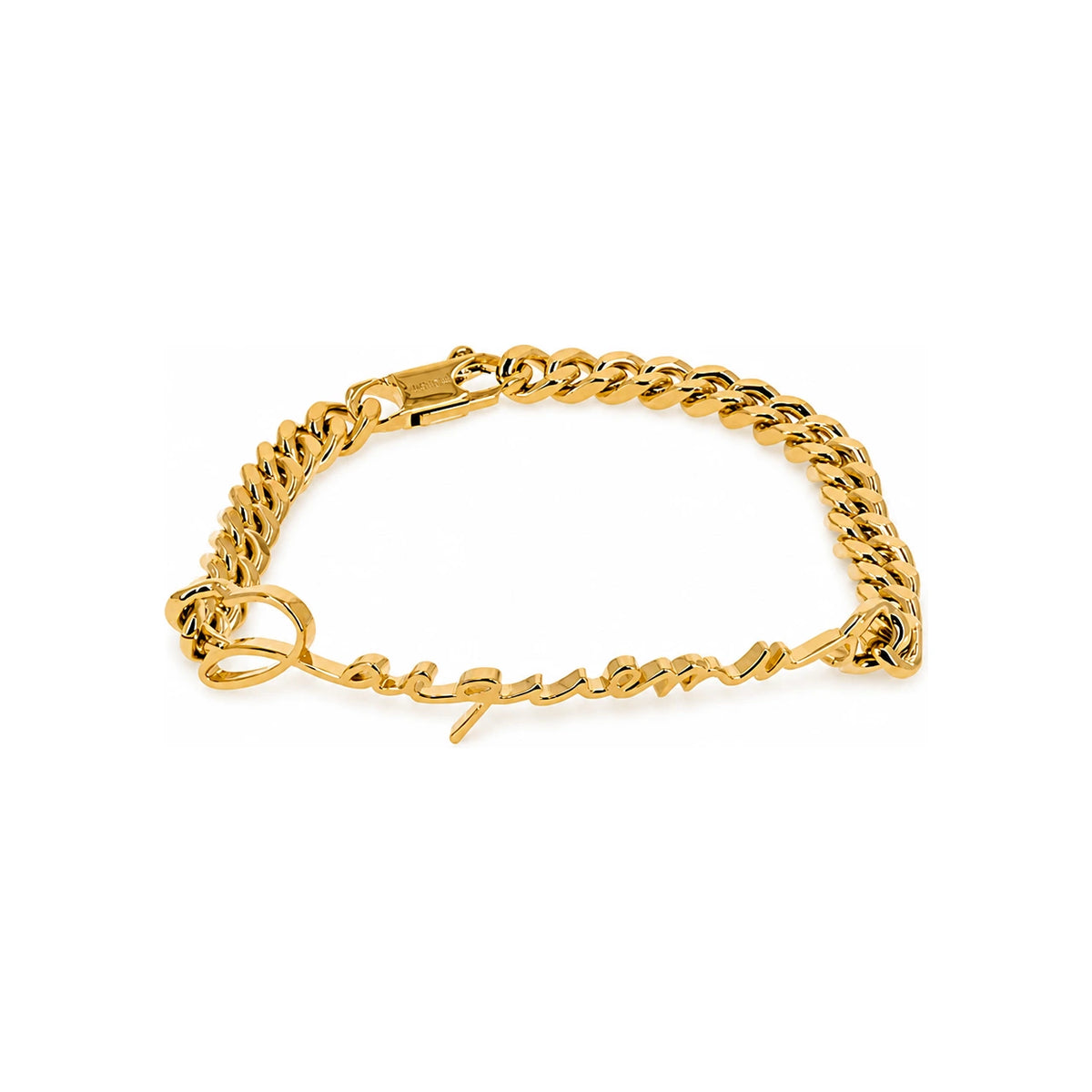 JACQUEMUS Gold-Tone Chain Bracelet for Women