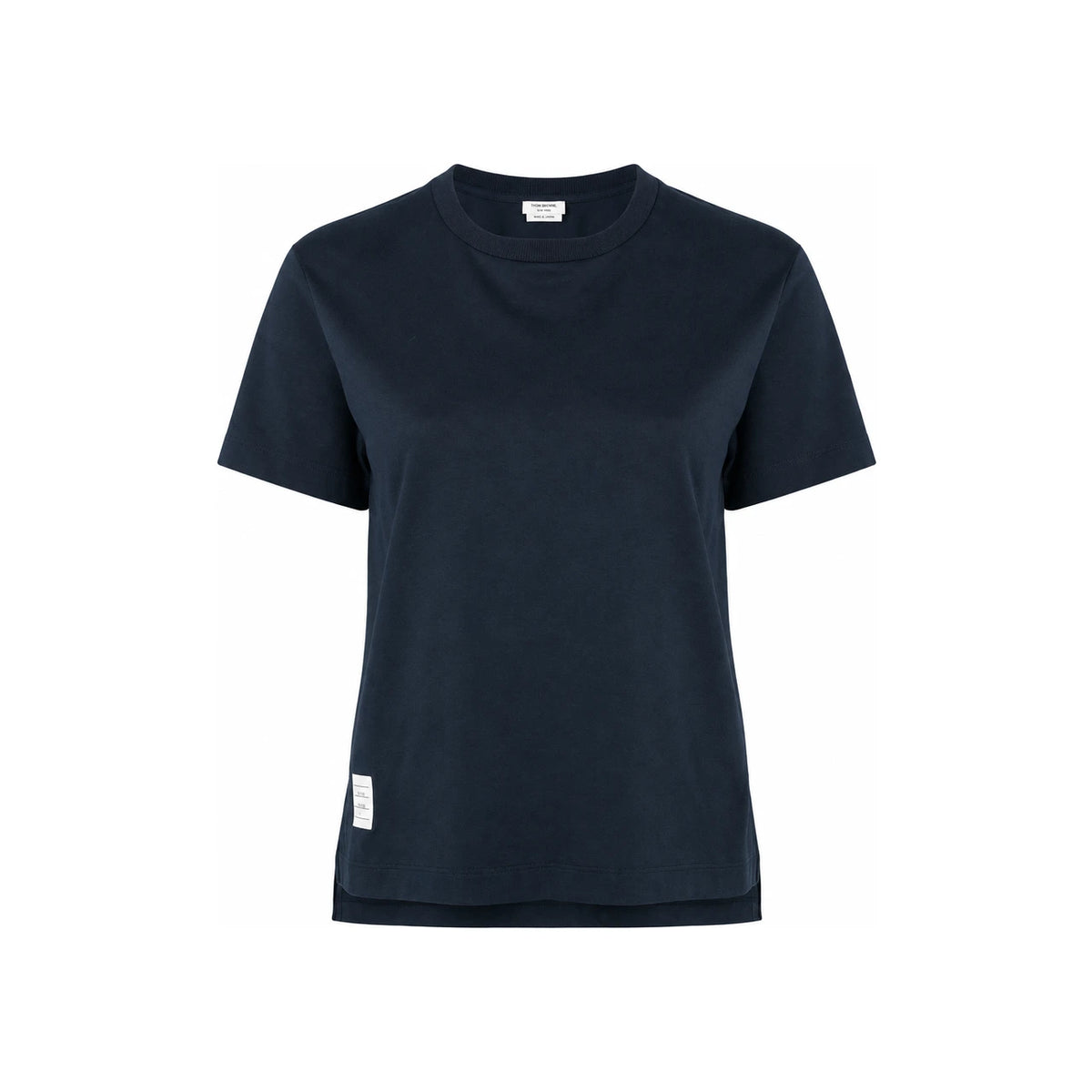 THOM BROWNE Navy Short Sleeve T-Shirt