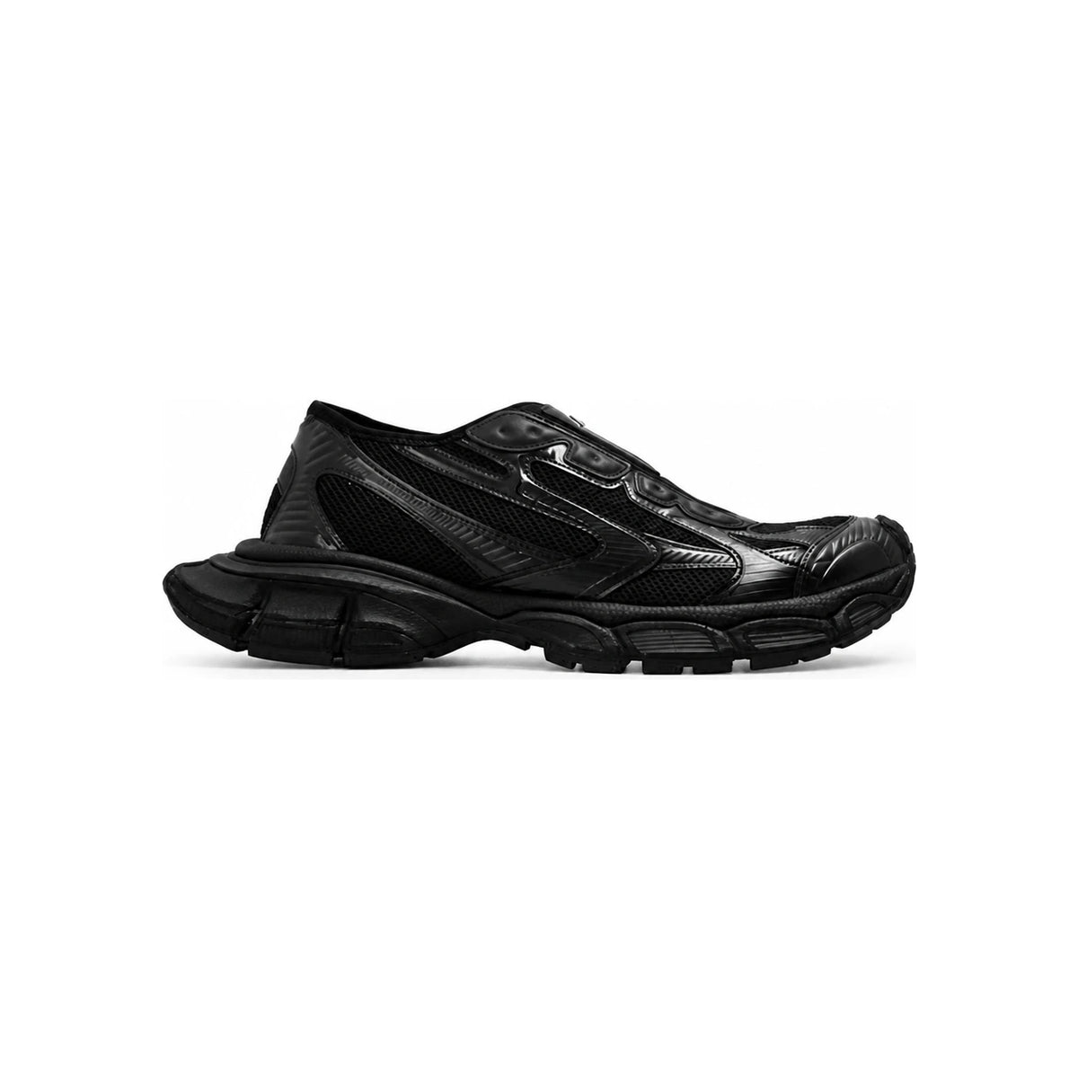 BALENCIAGA 3XL Slip-On Men’s Low-Top Sneakers Black