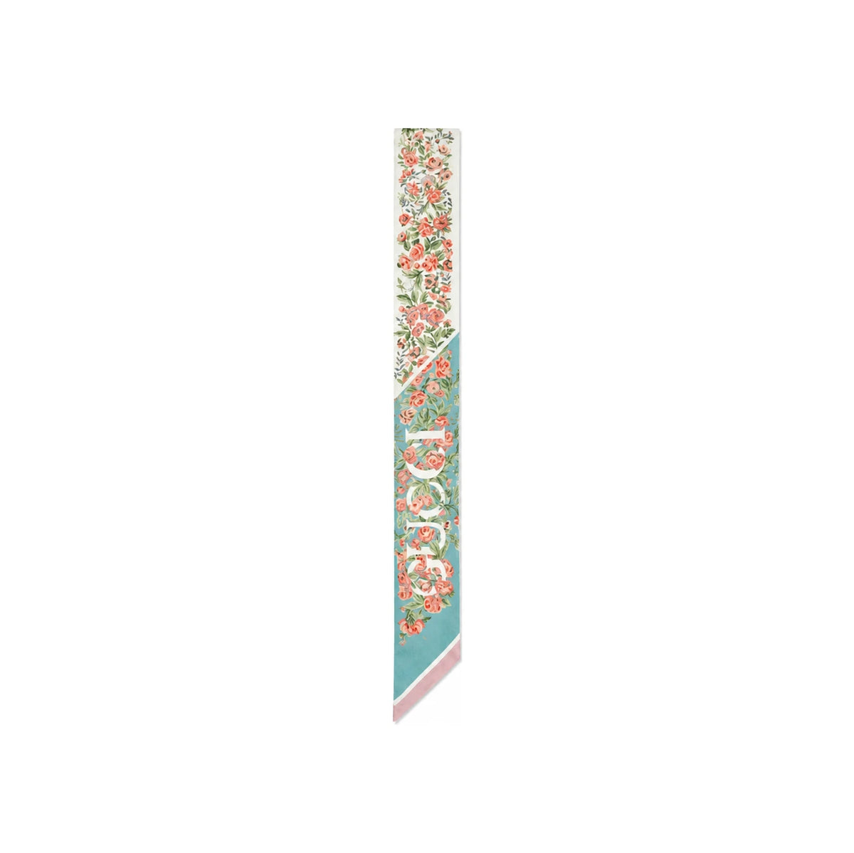 GUCCI Printed Silk Ribbon Scarf 783189 3G001 3972
