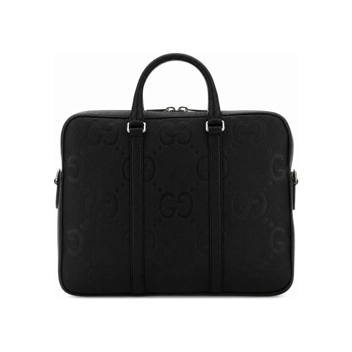GUCCI Black Leather Briefcase