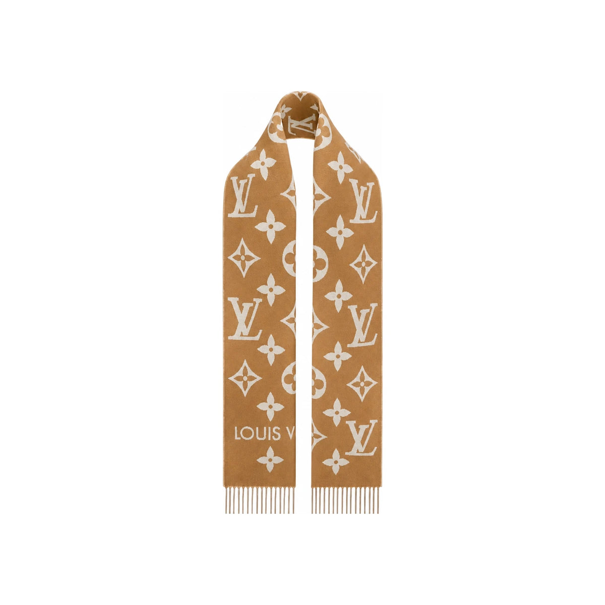 Louis Vuitton Simply Signature Scarf Beige M77728