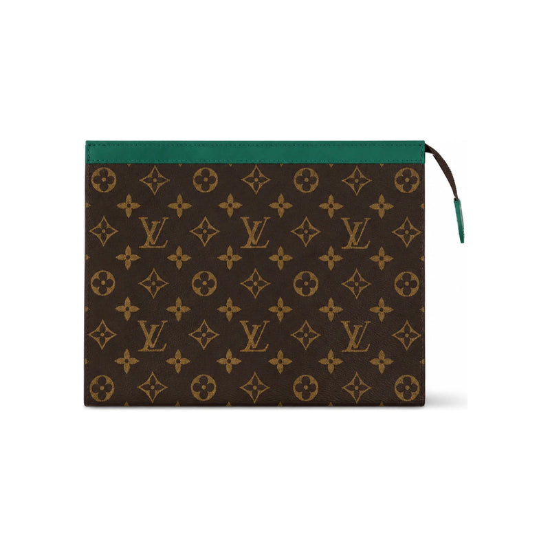 Louis Vuitton Pochette Voyage MM Leather Clutch Bag M12816