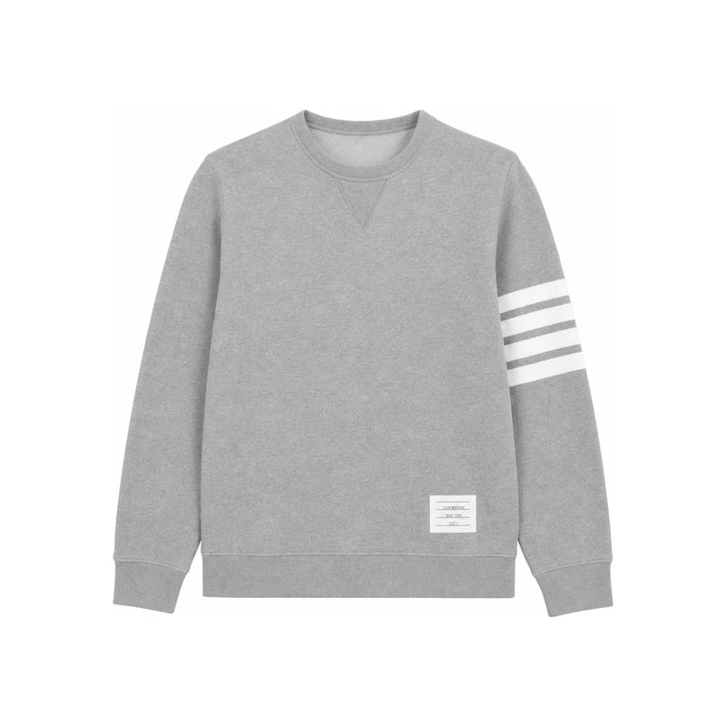 THOM BROWNE Armband Stripe Oversized Men’s Sweatshirt MJT021L 00535 068