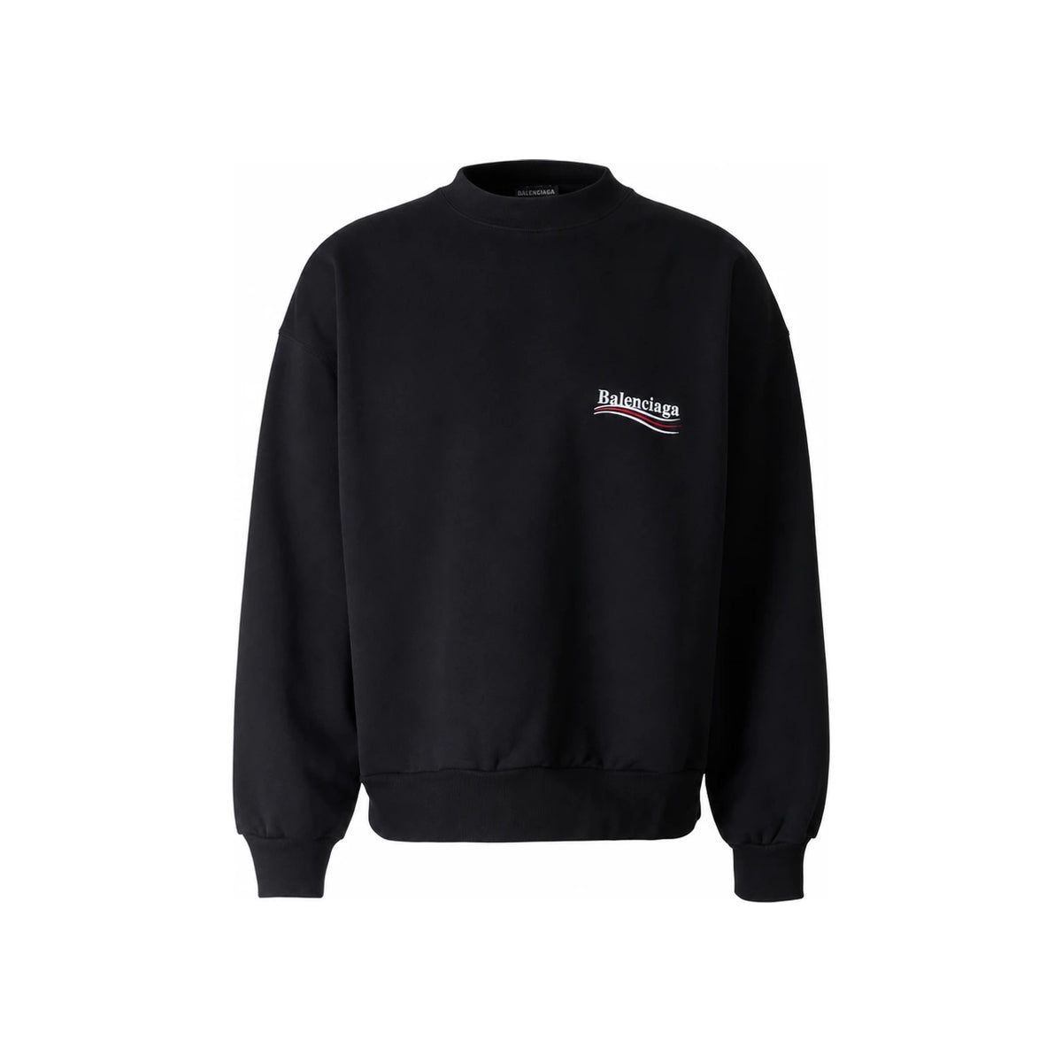 BALENCIAGA Women Political Logo Relaxed Fit Sweatshirt