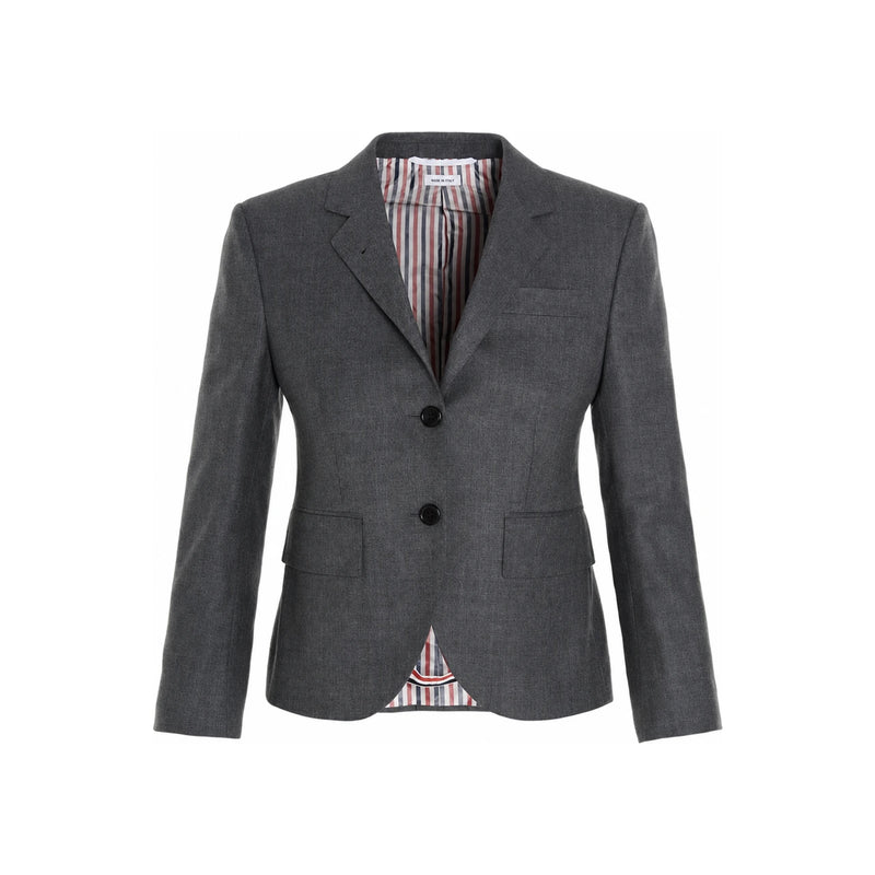 THOM BROWNE Wool Twill High Armhole Sport Coat Jacket