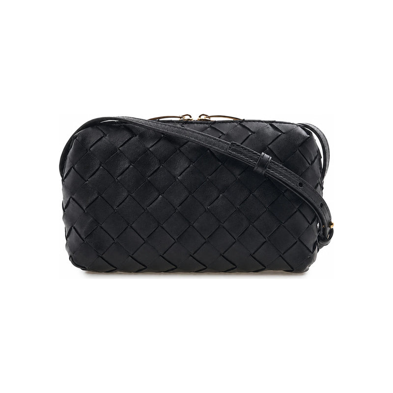 Bottega Veneta Intrecciato Mini Leather Crossbody Bag