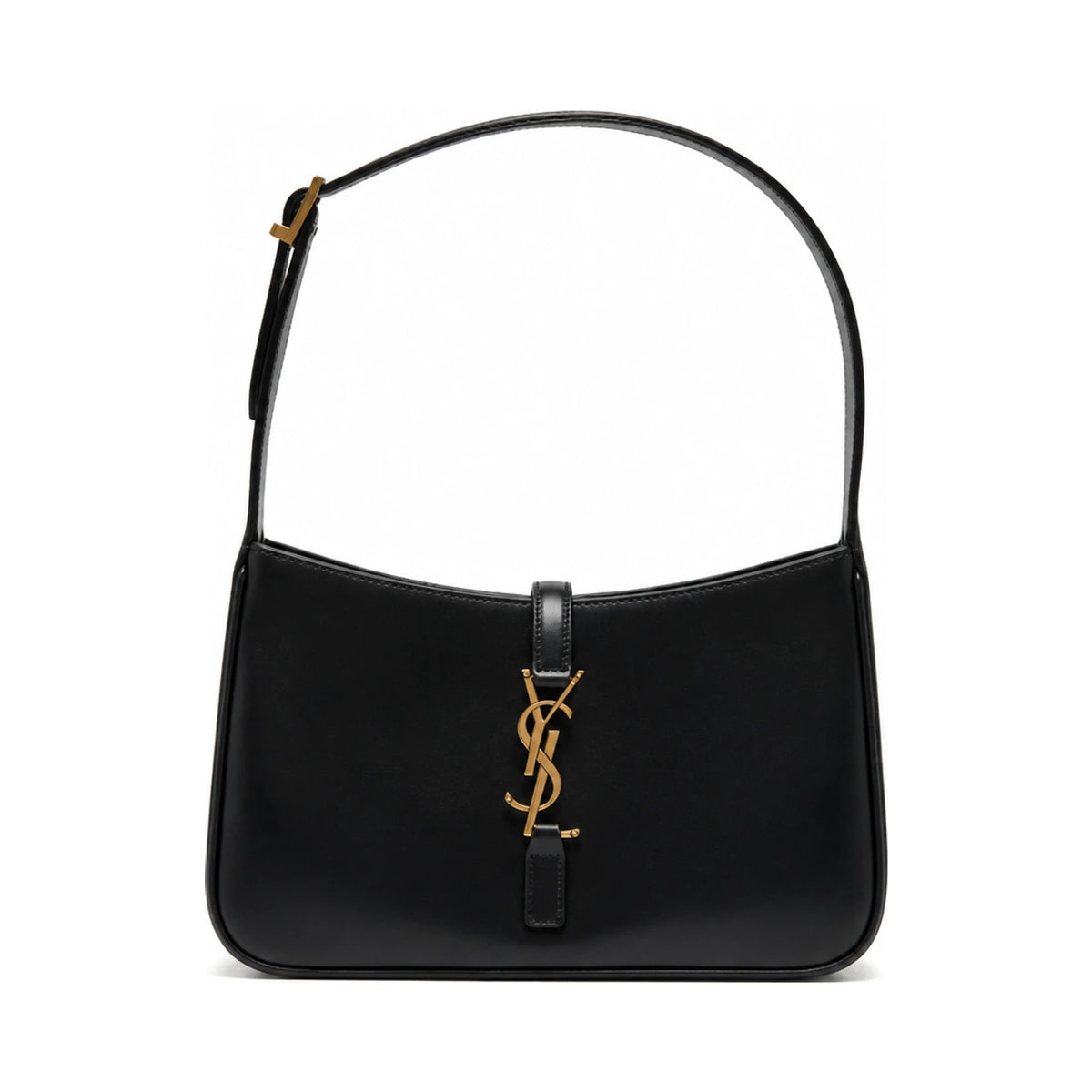 Saint Laurent Monogram Le 5 à 7 Hobo Bag Black Leather Women’s