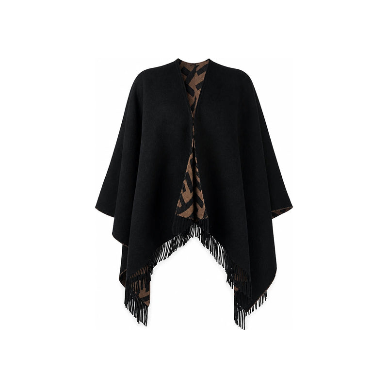 FENDI Women FF Logo Poncho Top