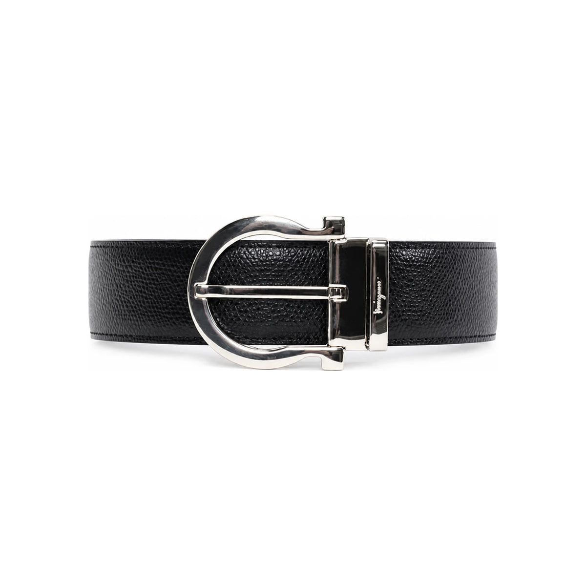 Ferragamo Gancini Reversible Leather Belt 67 0130 0752686