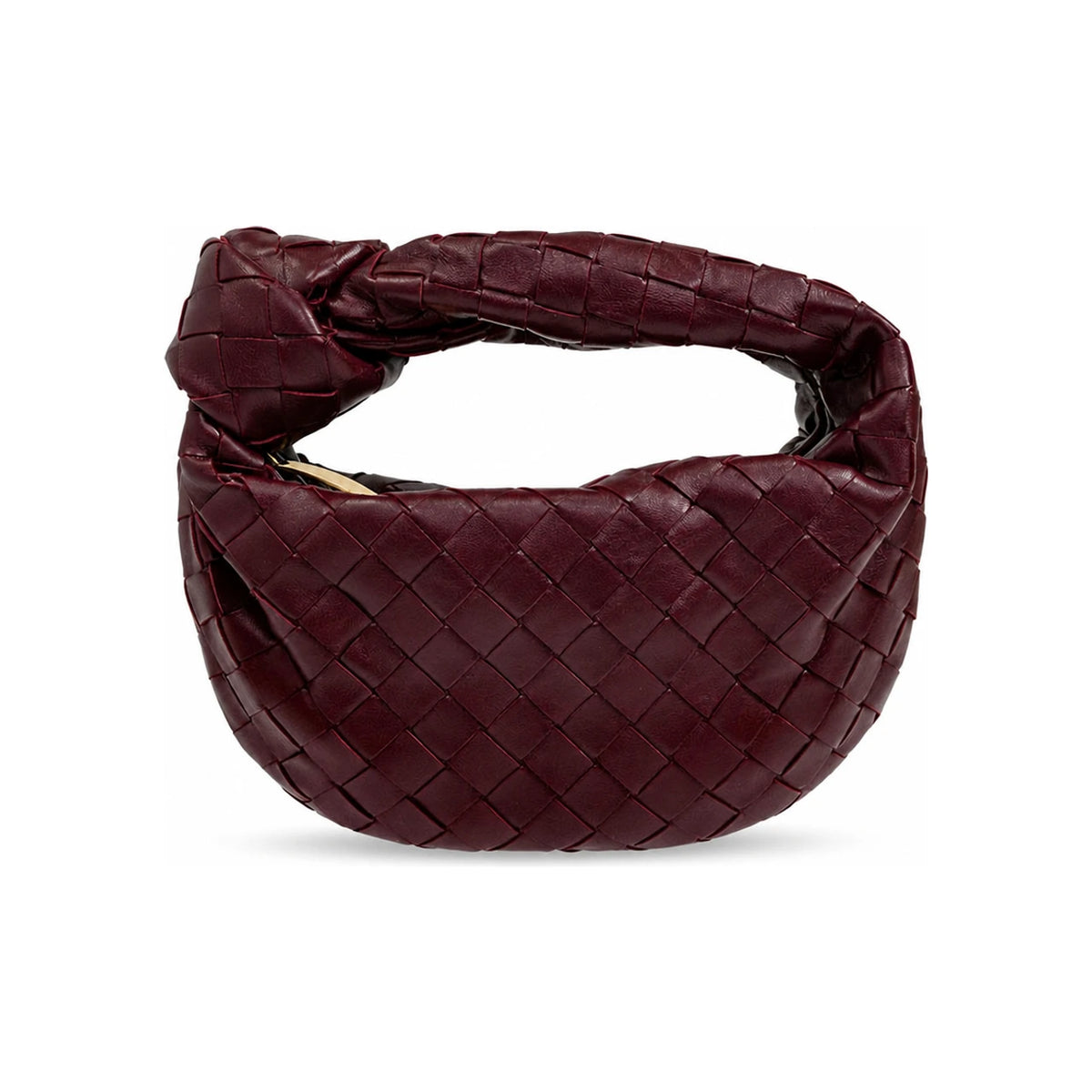 Bottega Veneta Mini Jodie Leather Tote Bag Brown