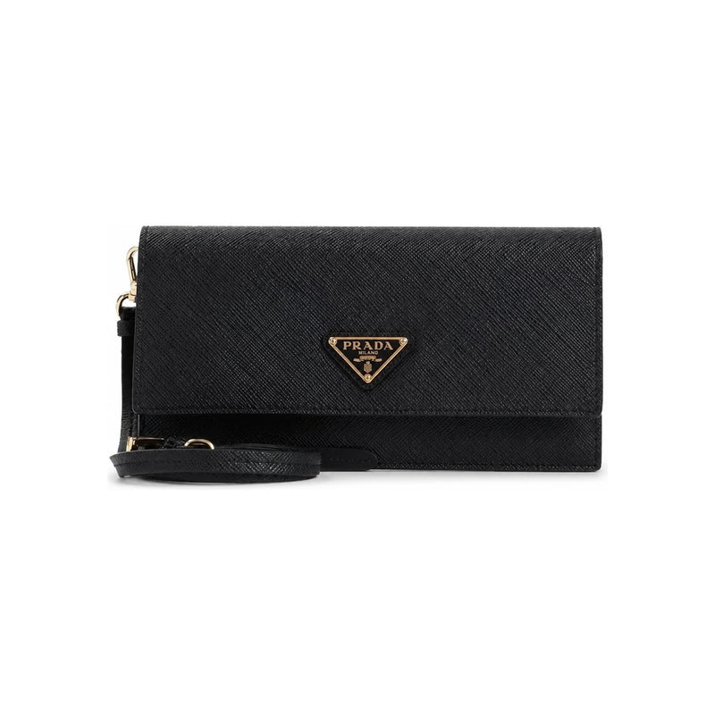 PRADA Saffiano Mini Crossbody Bag Black