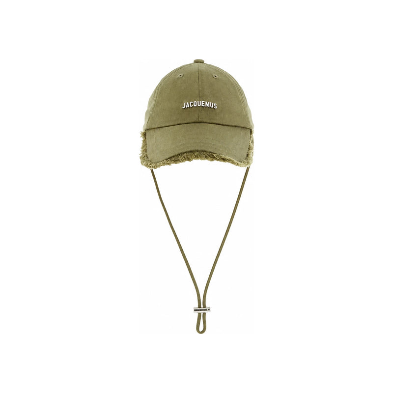 JACQUEMUS Unisex Artichoke Logo Cotton Baseball Cap