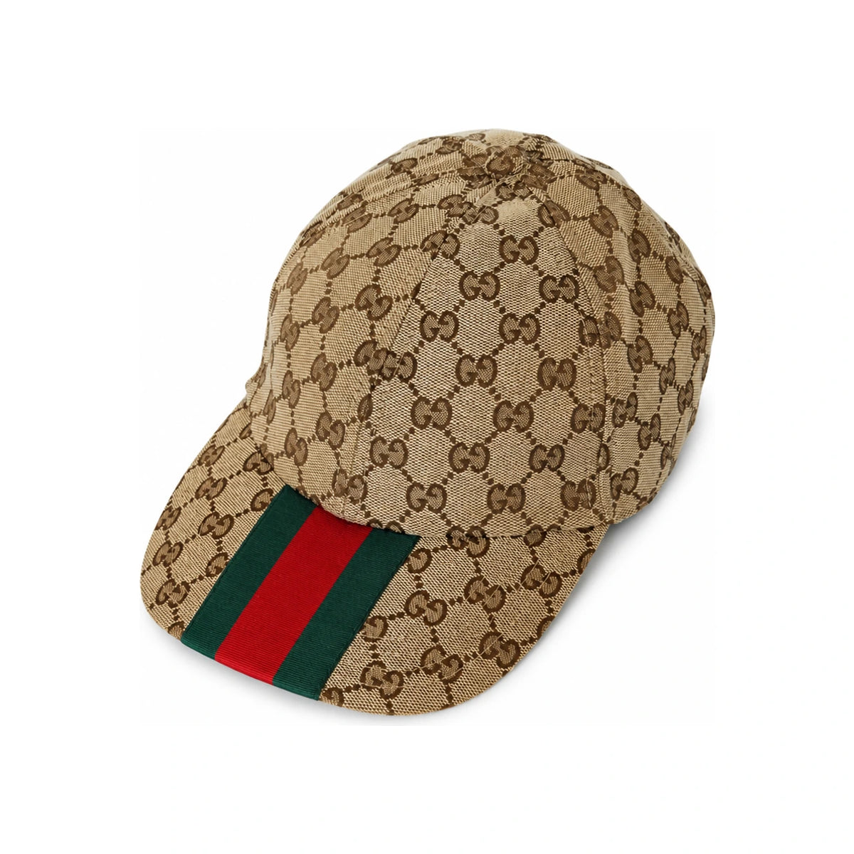 GUCCI Black Cotton Embroidered Logo Baseball Cap