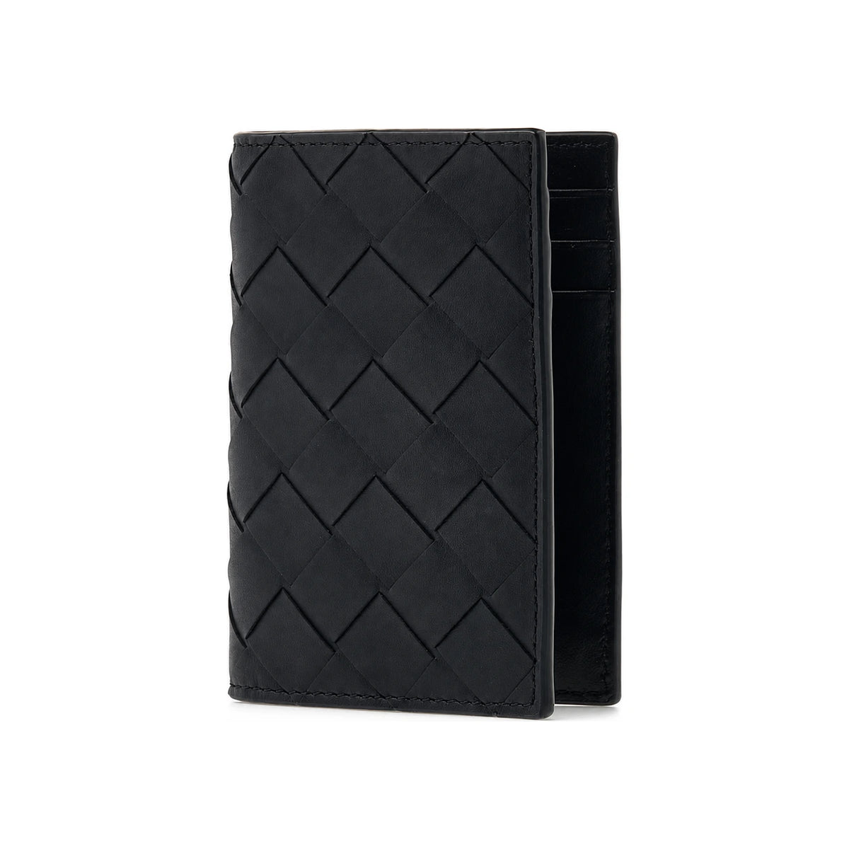 Bottega Veneta New Intrecciato Fold Men’s Card Holder 749417 VCPQ4 8803