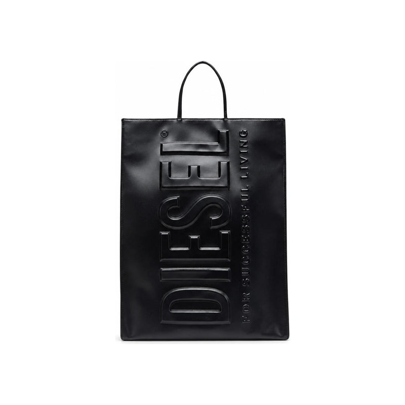 DIESEL Black DSL 3D L Large Tote Bag