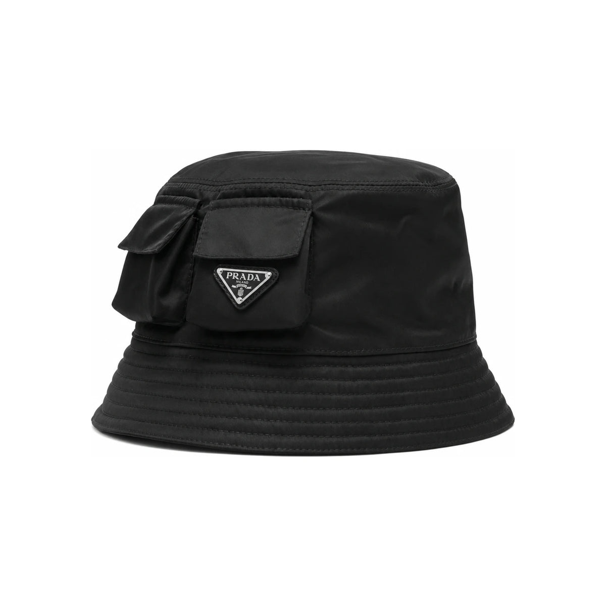 PRADA Re-Nylon Black Bucket Hat Men’s 2HC350 2DMI F0002