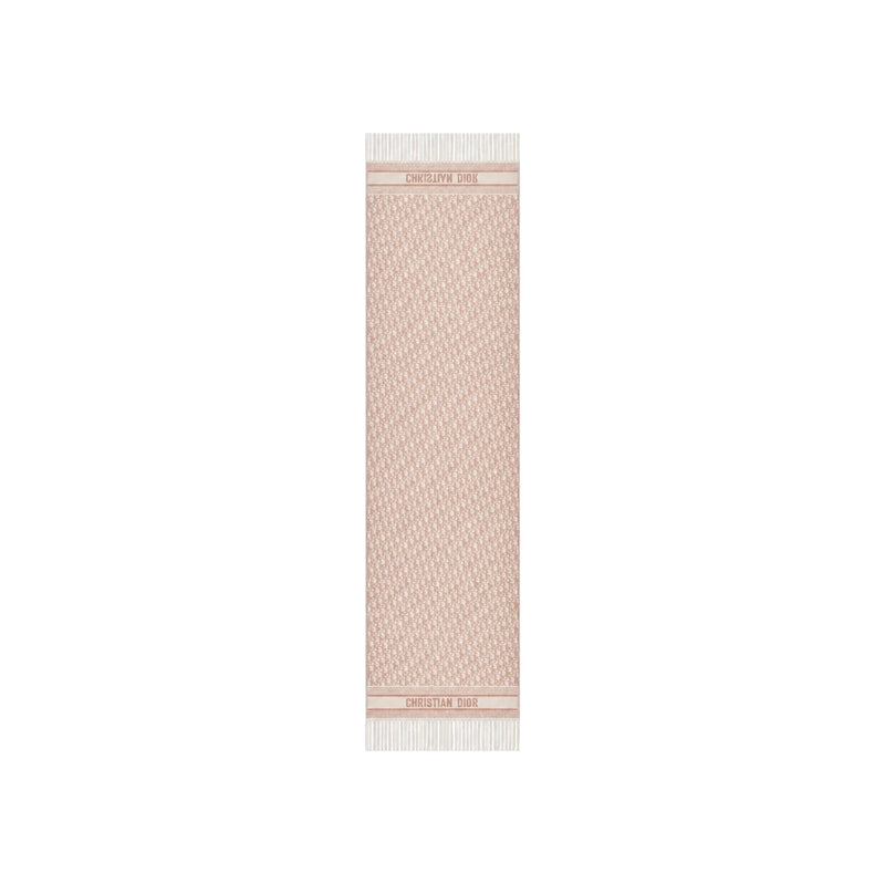 DIOR Oblique Cashmere Scarf Muffler 25CDO309I093 C420