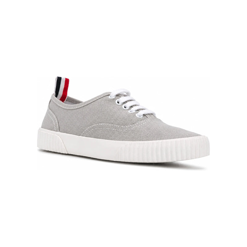 THOM BROWNE Canvas Low-Top Sneakers Women’s Gray