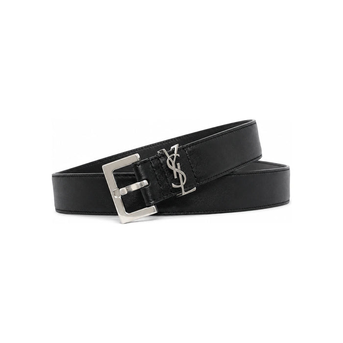 Saint Laurent Black Leather Women’s Belt
