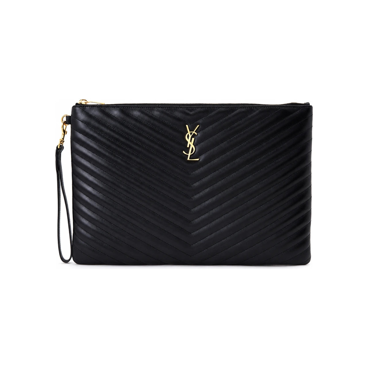 Saint Laurent Monogram Matelasse Women's Clutch Bag 440222 CWU01 1000