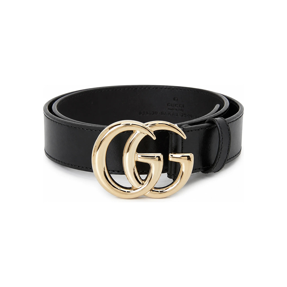 GUCCI Black Leather Belt