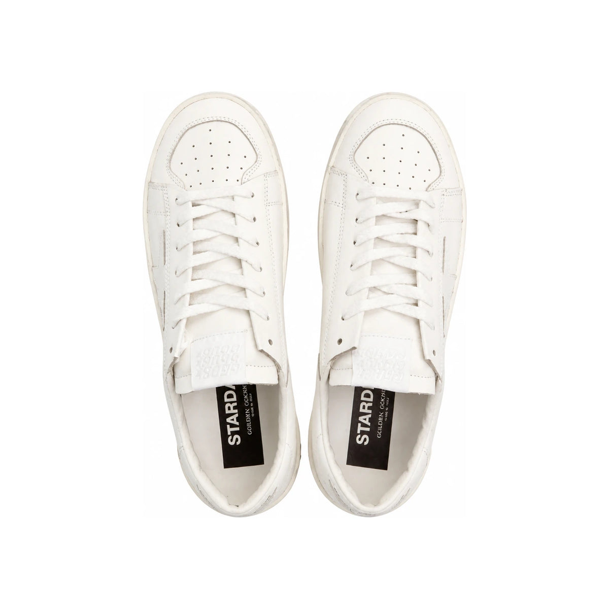 GOLDEN GOOSE Star Dan Low-Top Sneakers Men White Leather