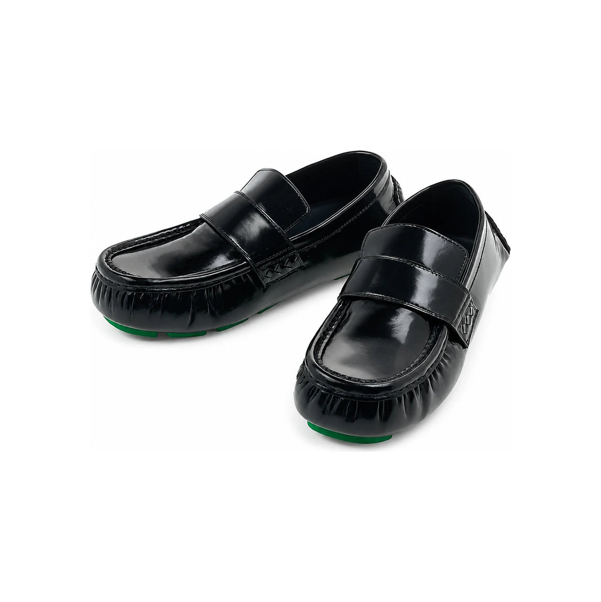 Bottega Veneta Men’s Leather Driver Loafers