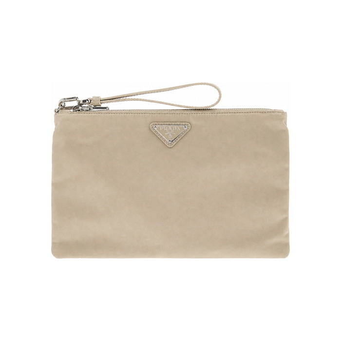 PRADA Re-Nylon Desert Clutch Bag Black