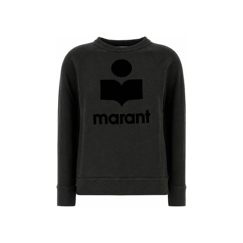 Isabel Marant Women’s Milini Crewneck Sweatshirt Black Cotton