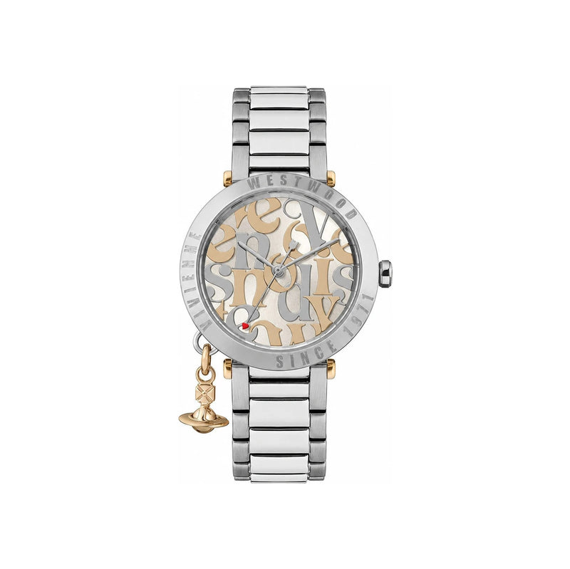 Vivienne Westwood Silver-Tone Stainless Steel Quartz Watch 32mm
