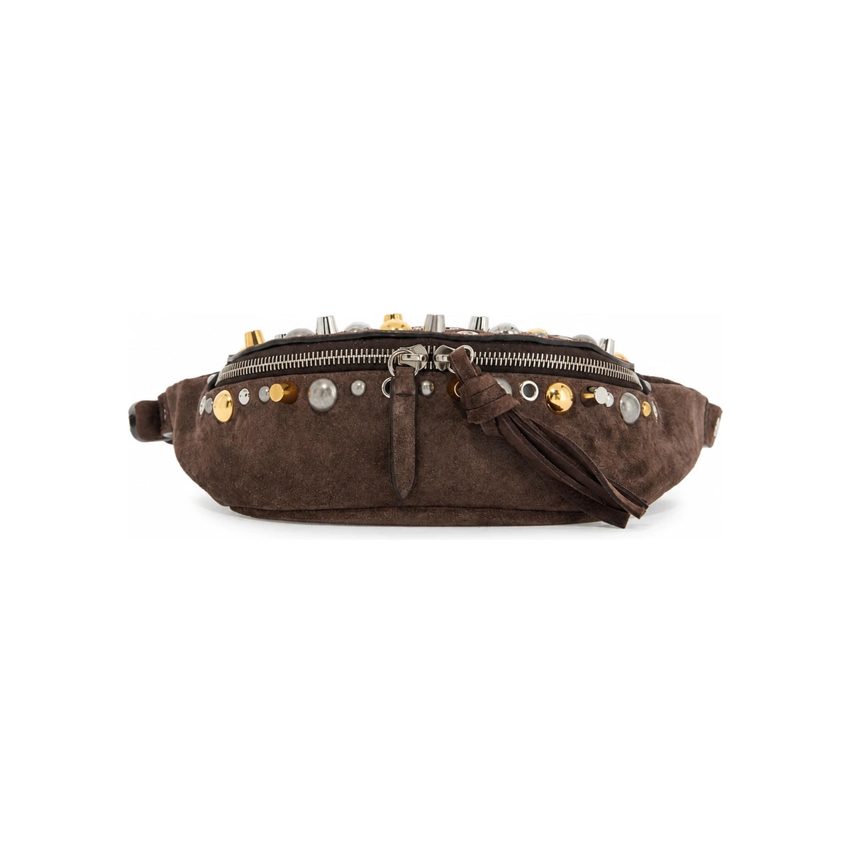 VALENTINO NELCOTE Belt Bag Unisex Hip Pack Canvas Beige