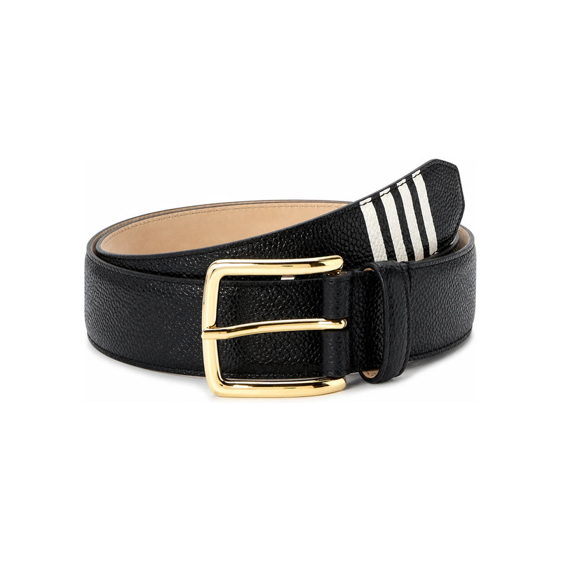 THOM BROWNE Diagonal Stripe Appliqué Classic Men’s Casual Belt